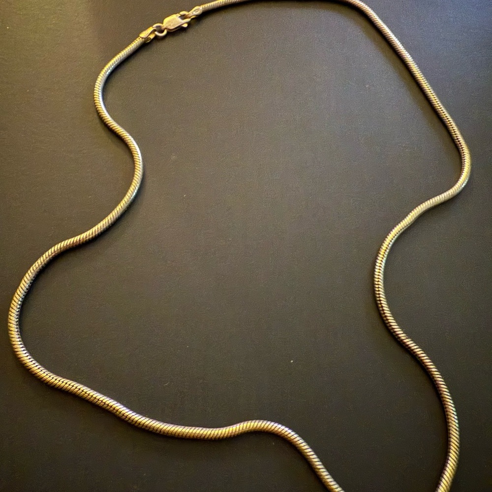 Gold Snake Chain Necklace